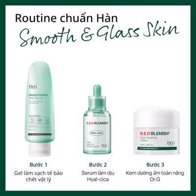 Serum cấp ẩm và làm dịu Dr.G R.E.D Blemish Hyal Cica Soothing Serum 50ml