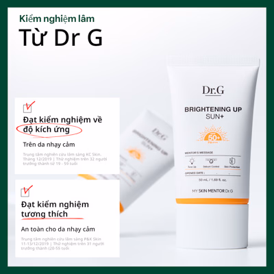 Kem chống nắng nâng tông Dr.G Brightening Up Sun+ SPF50+ PA+++ 50ml